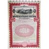 Image 1 : New Mexico Railway and Coal Co. 1903 Specimen Gold Coupon Bond