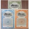 Image 1 : Northern Pacific Railway Co., 1923 Specimen Bond Trio