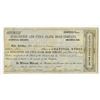 Image 1 : Burlington and Utica Plank Road Co., 1850 I/U Stock Certificate