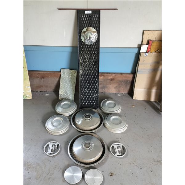 Assorted Decorative Hubcaps