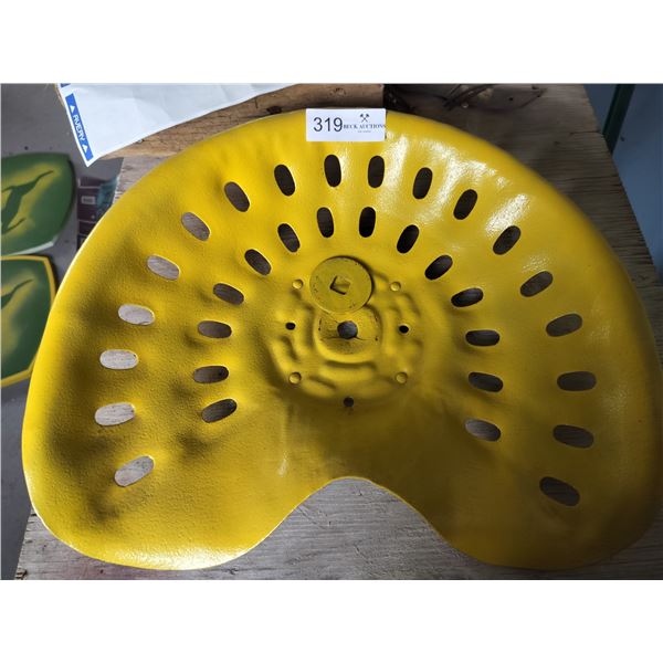 Yellow Coloured Tractor Seat