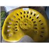 Image 1 : Yellow Coloured Tractor Seat