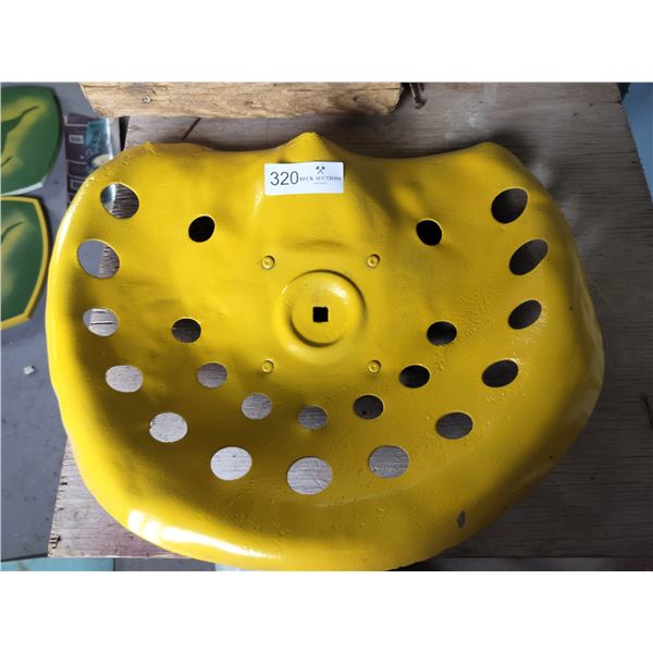 Yellow Coloured Tractor Seat
