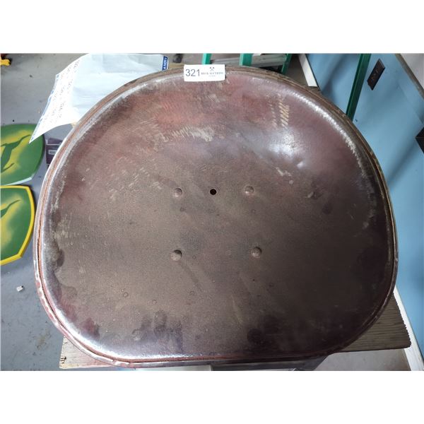 Metal Tractor Bucket Seat