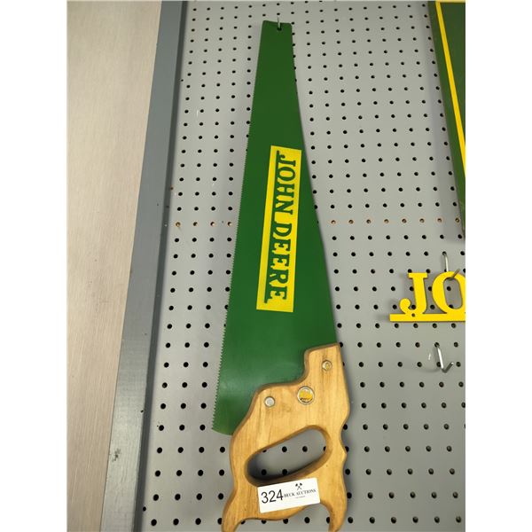 John Deere Decorative Hand Saw