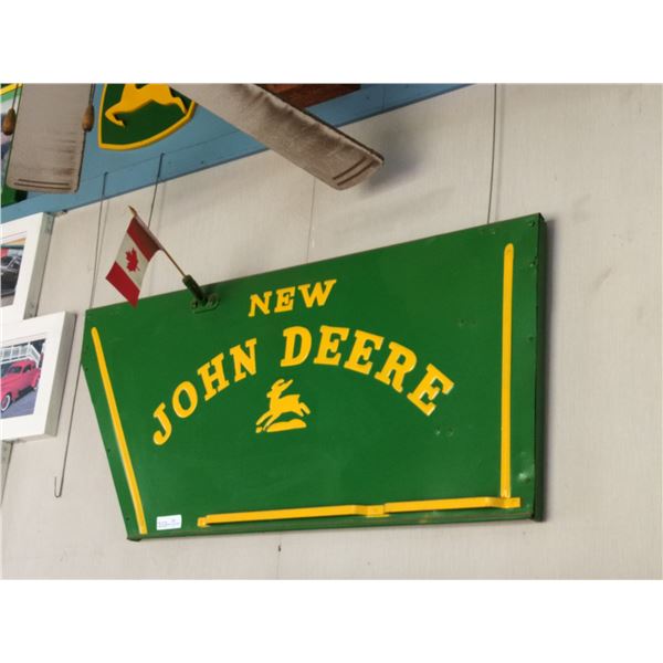 John Deere Shop Sign  45 Inches Wide x 21 High
