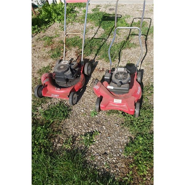 Sears Lawnmower & Toro Lawnmower (Not Tested) Good For Parts