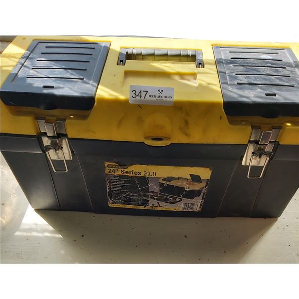 Stanley 24  Series 2000 Plastic Tool Box with Contents