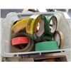 Image 3 : Bucket Of Assorted Tape & Utility Knives & More