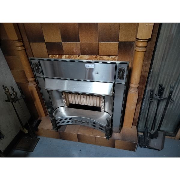 Ornate Vintage Fireplace 31 High x 31 Wide x 14 Deep