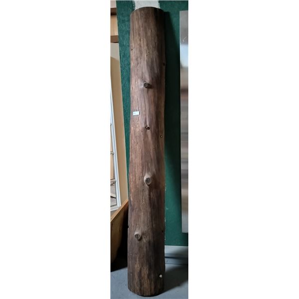 Decorative Log Piece  87 1/2 Tall x 11 1/2 Wide