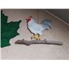 Image 4 : Assorted Wall Decor, Maple Leafs & Chickens  Maple Leaf is 33 Wide x 33 High