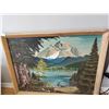Image 6 : Oil Painting & Cameron Falls at Waterton Lakes Picture & Maligne Lake Poster