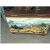 Image 5 : Decorative Wooden Chest  13 1/2 High x 22 Wide x 10 Deep