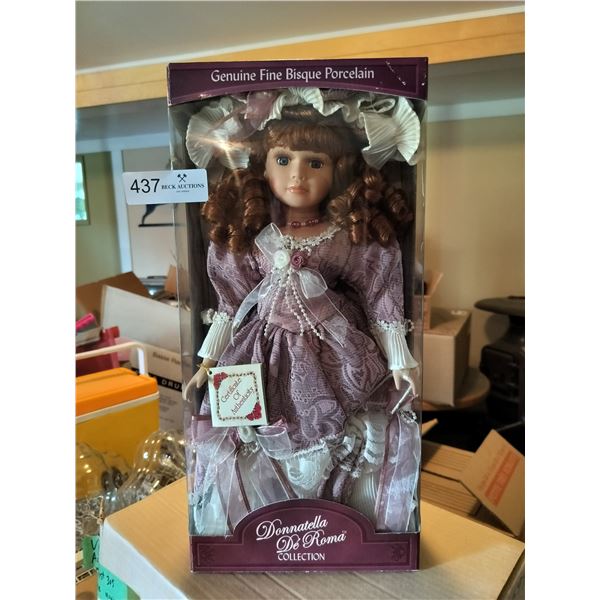 Donnatella De Roma Collection Collectable Porcelain Doll