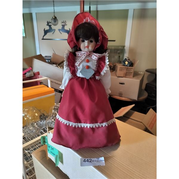 "Cecile" Porcelain Doll