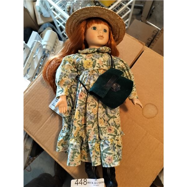 Red Headed Porcelain Doll