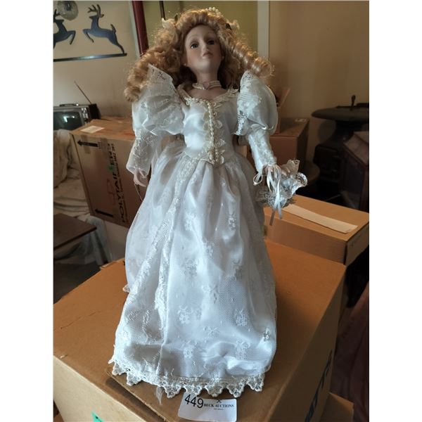 Bride Porcelain Doll