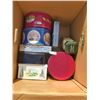 Image 4 : Large Assortment of Decorative Tins