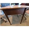 Image 2 : Vintage School Desk, Office Chair, 2 Folding Chairs & Vanity Desk on Wheels