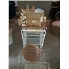 Image 1 : Assortment of Storage Racks, Cannisters, Spice Holder & More