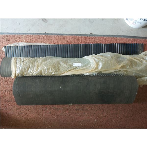 2 Rubber Mats, 1- 6 Foot Long & 1 - 9 Foot Long