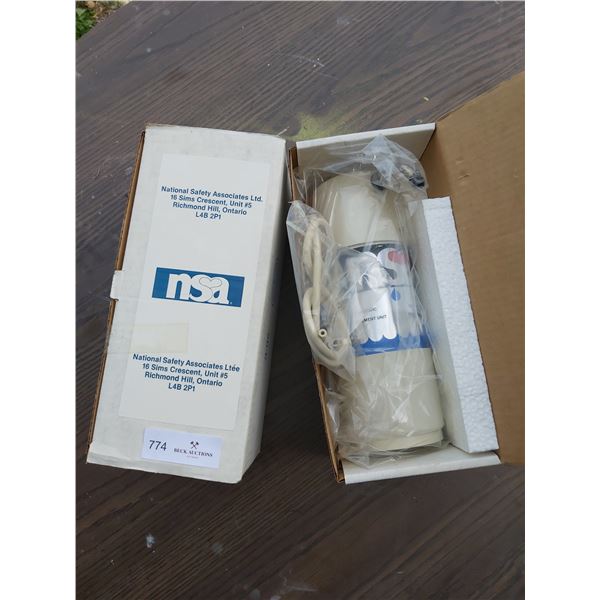 2 Brand New NSA Water Pumps for Bacteriostatic Water Treatment Model 50C