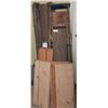 Image 1 : Wooden 5 Foot Ladder, 2 Pkgs Brand new Vinyl Blinds, Assorted Wood Pieces & More