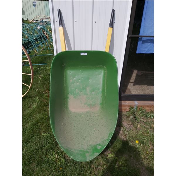 John Deere Coloured Heavy Duty Wheelbarrow