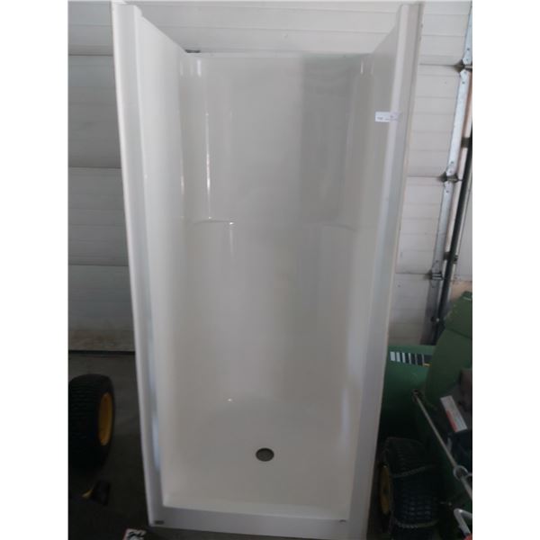 Like New Maax Westco Inc C121253 Shower Stall - Crack in lower Left Hand Corner On Screw Flange