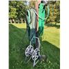 Image 1 : Assorted Garden Hoses & Suncast Hose Reel
