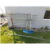 Image 1 : 3 Snow Shovel;s, Roof Rake, 2 Ladders, Single Ladder 78 high, Extension 20'