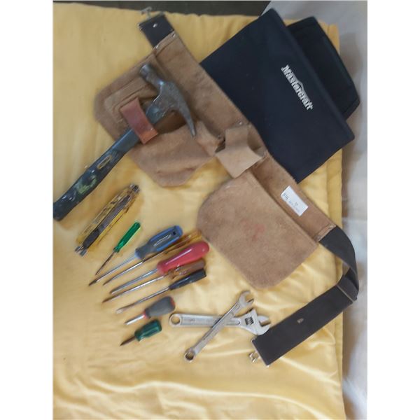 Tool Belt With Assorted Tools