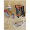 Image 1 : Ridgid Headless Pinner Model # R138HPA, Safety Goggles & Nails