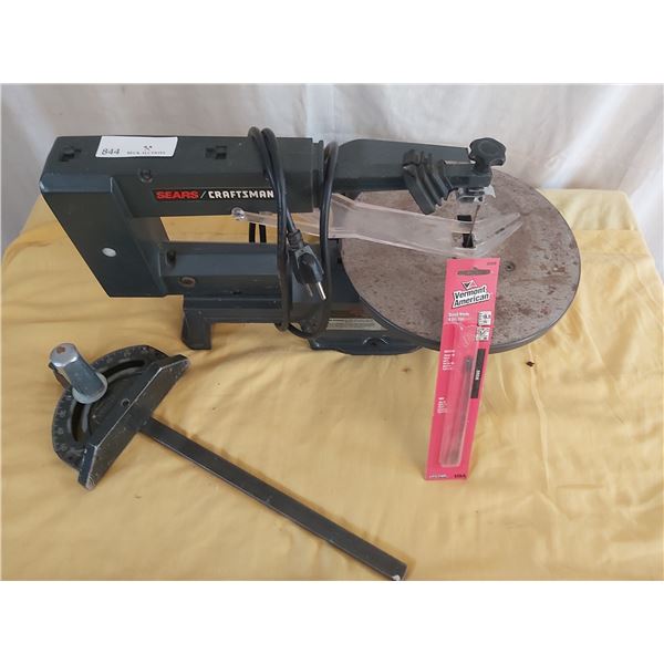 Sears Craftsman 13" Scroll Saw Model 572.286710, ,Blades & More Beck Auctions Inc.
