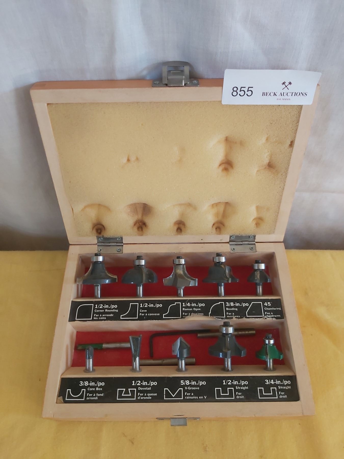 Sears Craftsman Router Bits