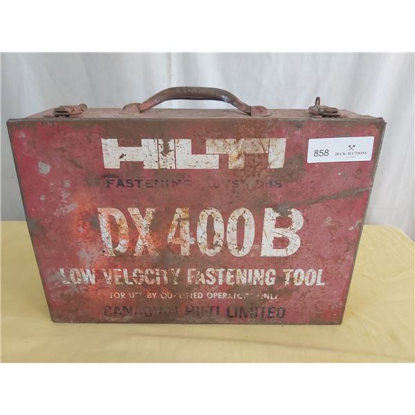 Hilti DX 400B Low Velocity Fastening Tool with Cartridges