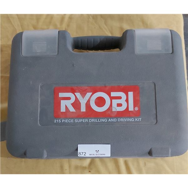 Ryobi Super Drilling & Driving Kit