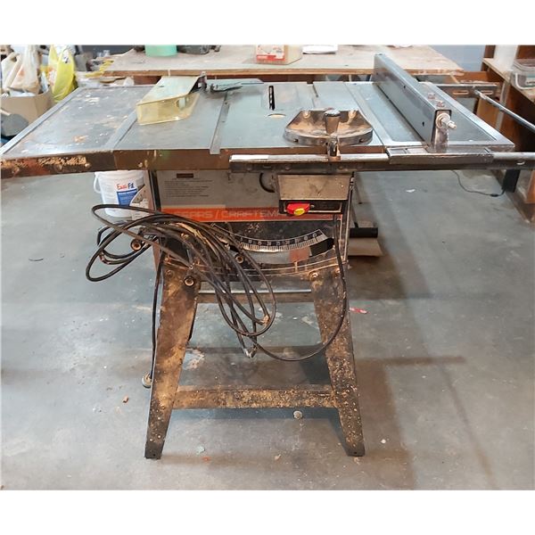 Craftsman 12" Motorized Table Saw Model # 113.24191C