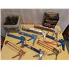 Image 1 : Assortment of Calking Guns & Perma Rock Ceramic Briquettes
