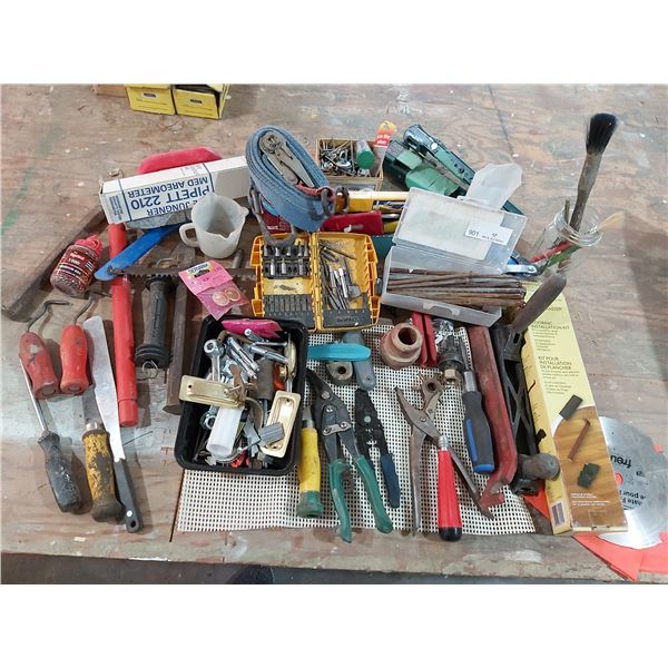Assorted Tools & Shop Supplies