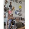 Image 2 : Wall Of Shop Supplies, Tools, Saw Blades & More