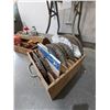Image 1 : Assortment of Shop Supplies, Saw Blades, Mortar Mixers, & More