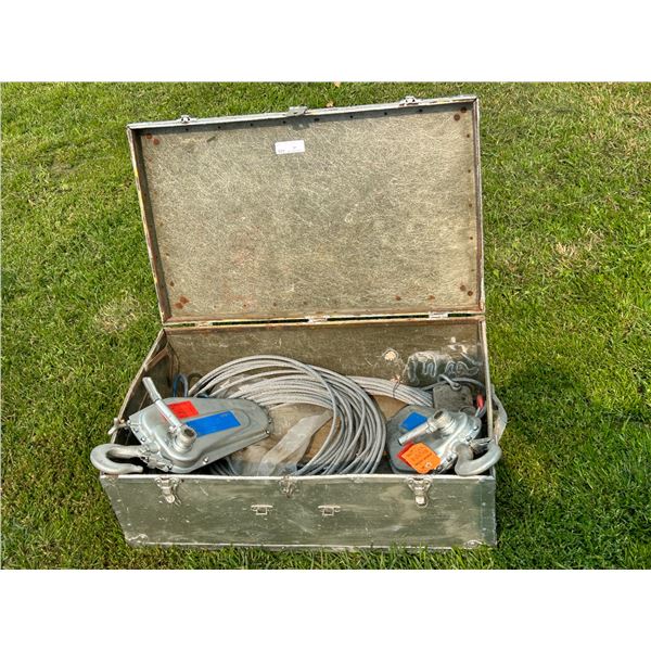 2 Brand New Swing Stage Come Alongs Trifor T7