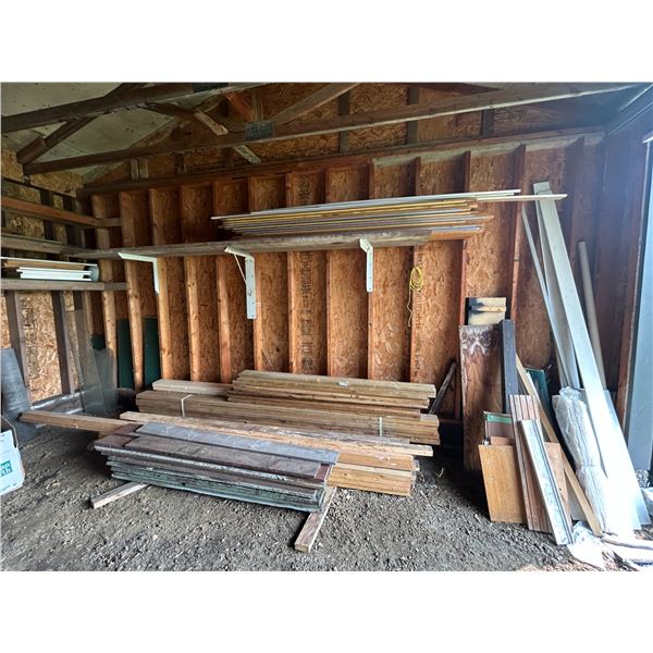 Assortment Of Lumber, Fence Boards + More