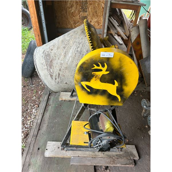 Content Mixer Tested Model Number 4J209DBY4 3/4 HP