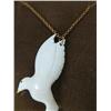 Image 1 : Jonathan Livingston Seagull Necklace in Ivory, Carved by Mike Pullock