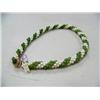 Image 1 : 14" Long 14ct. Gold & Pearl & Jade Necklace, Price on it is $380.00