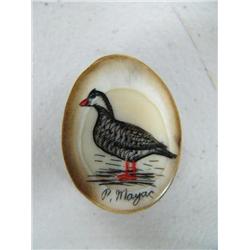 Scrimshawed Peter Mayac Platchet
