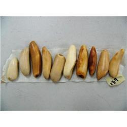 Lot of 10 Ivory Pieces